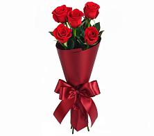 Букет 5 Красных роз Эдлесс Лав в Кривополянье