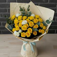 Букет цветов из:  Розы в Кривополянье