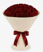 Букет 101 Бордовая роза Блэк Бакарра в Кривополянье