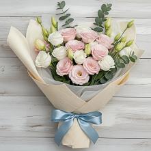 Букет цветов из:  Лизиантусы #REPLACE_PRED# Кривополянье