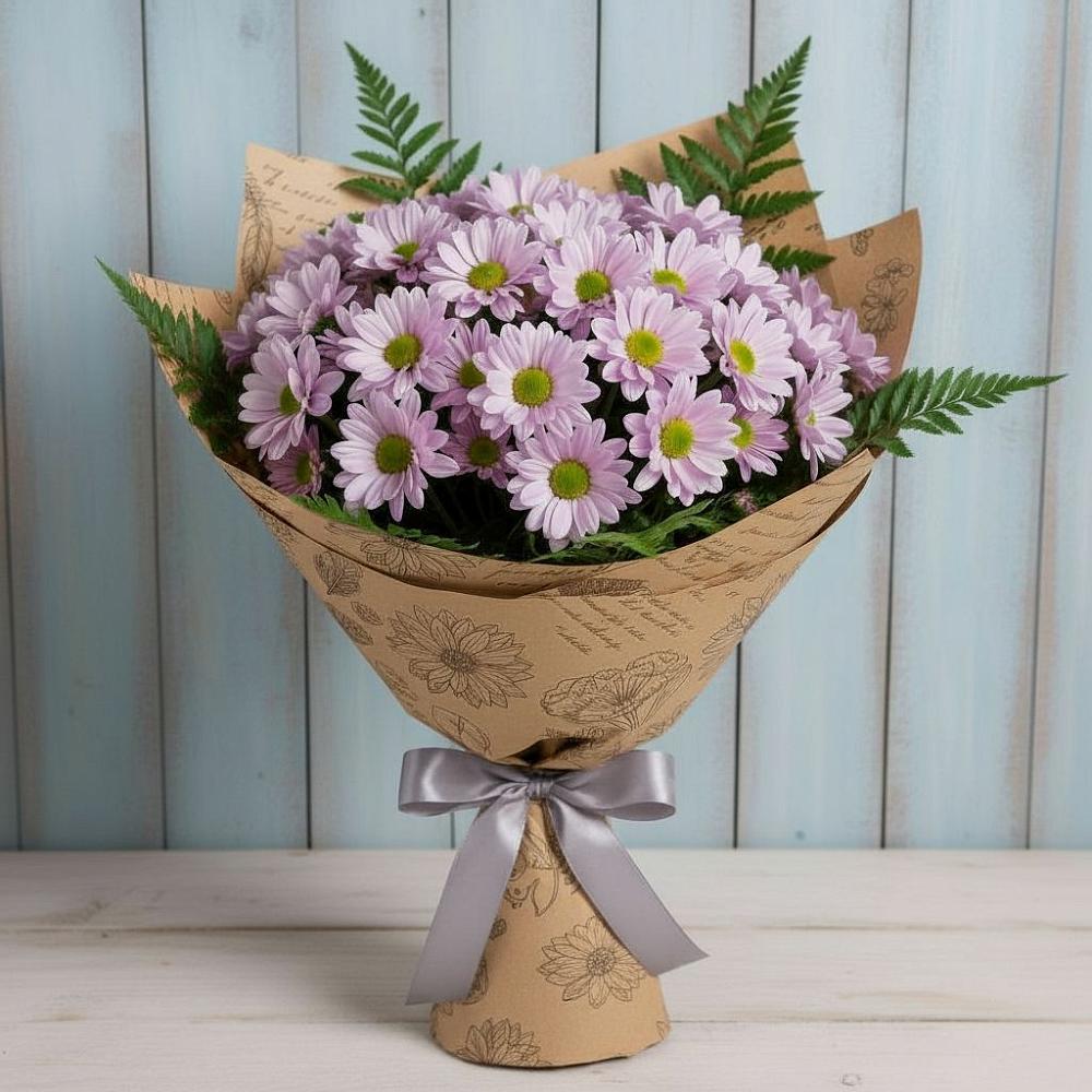 Букет цветов из: Хризантемы в Кривополянье