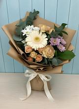 Букет цветов из:  Герберы и Хризантемы в Кривополянье