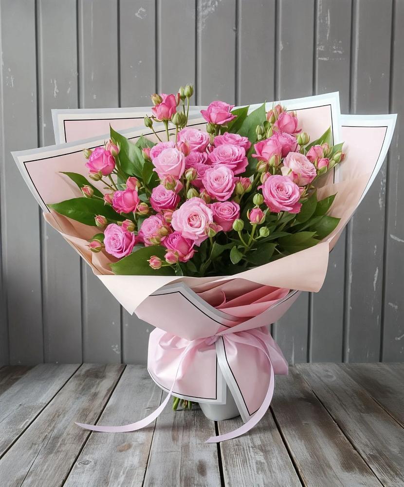 Букет Розовый кустик в Кривополянье