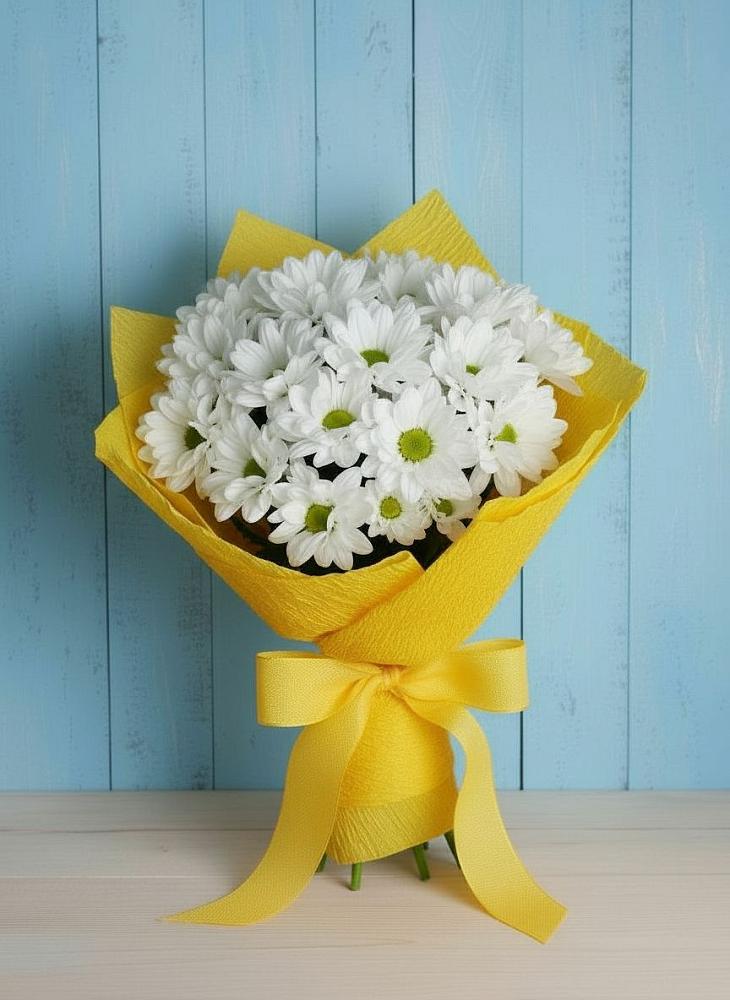 Букет цветов из: Хризантемы в Кривополянье