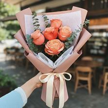 Букет цветов из:  Розы в Кривополянье