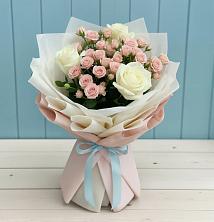 Букет цветов из:  Розы в Кривополянье