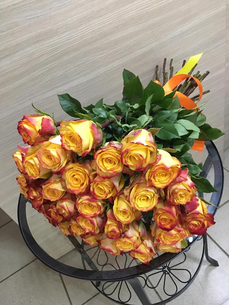 Букет Желтые розы в Кривополянье