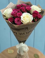 Букет цветов из:  Розы #REPLACE_PRED# Кривополянье