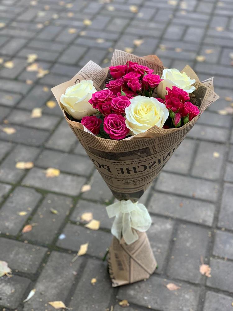 Букет цветов из: Розы в Кривополянье