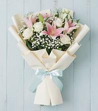 Букет цветов из:  Лилии в Кривополянье